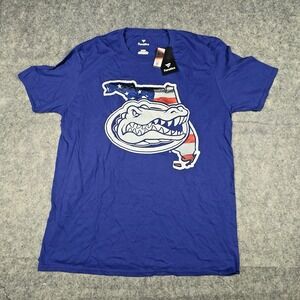 FLORIDA GATORS FANATICS OFFICIALLY LICENSED COLLEGIATE T-SHIRT XL Royal Florida